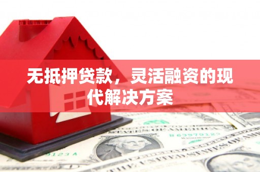 深泽无抵押贷款，灵活融资的现代解决方案