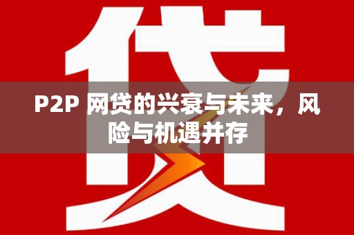 深泽P2P 网贷的兴衰与未来，风险与机遇并存