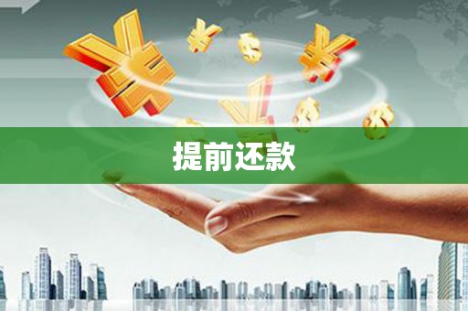 深泽提前还款
